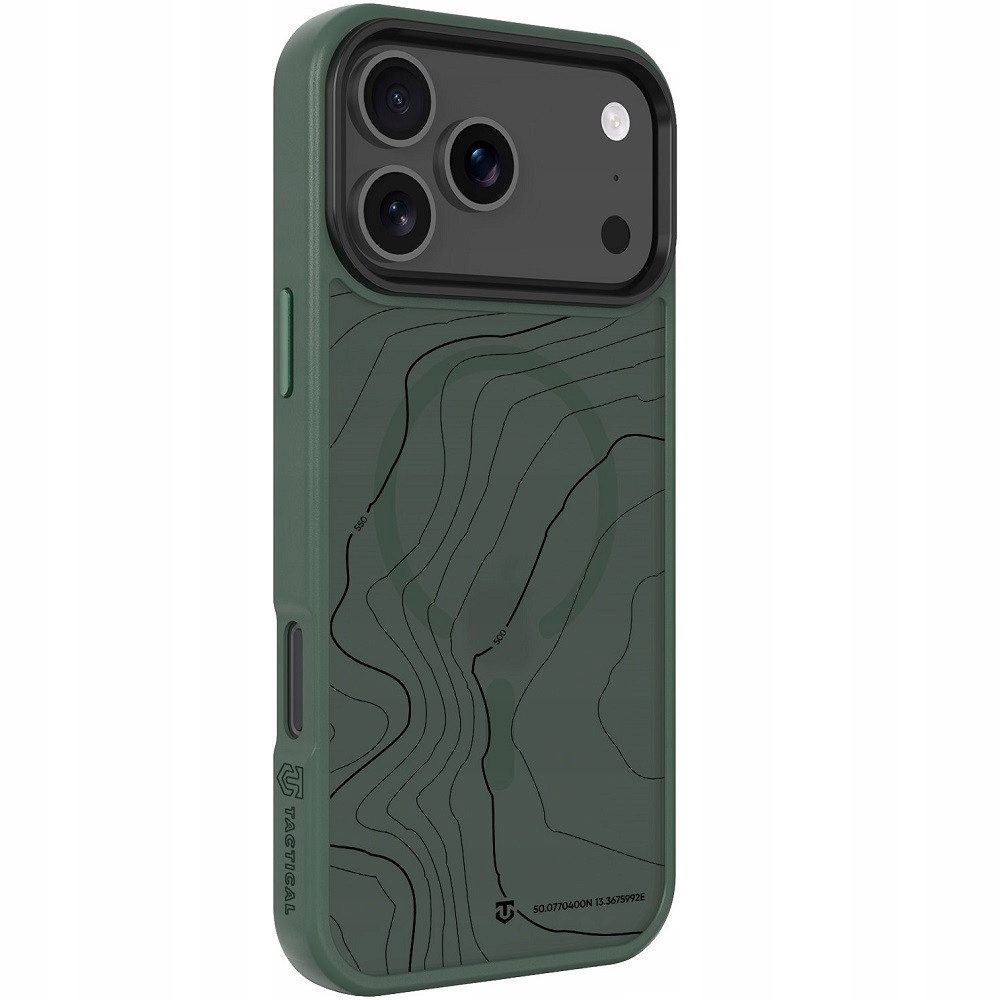 Etui ochronne na tył Apple iPhone 17 Pro Max, plastikowy tył + silikonowa ramka