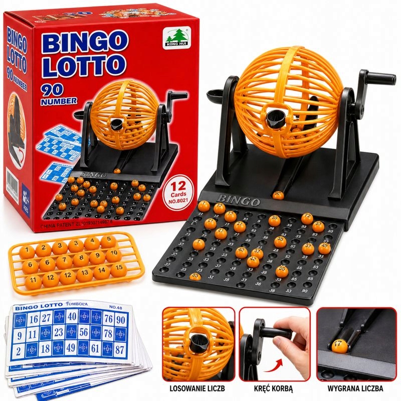GRA BINGO-LOTTO – EMOCJONUJĄCA ROZRYWKA DLA CAŁEJ RODZINY!