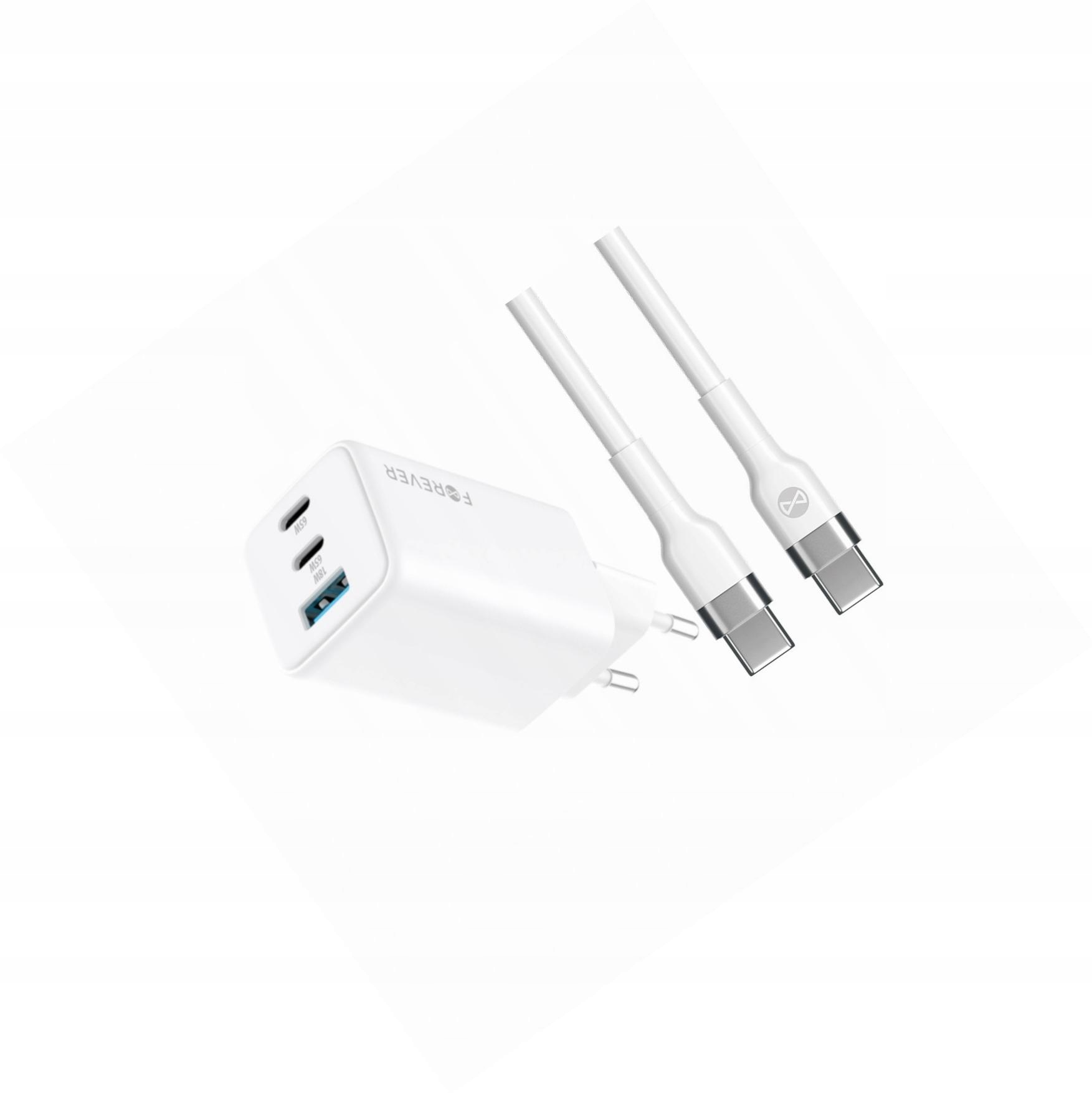 Szybka ładowarka GaN 65W z długim kablem 2m do Samsung Galaxy A16 5G