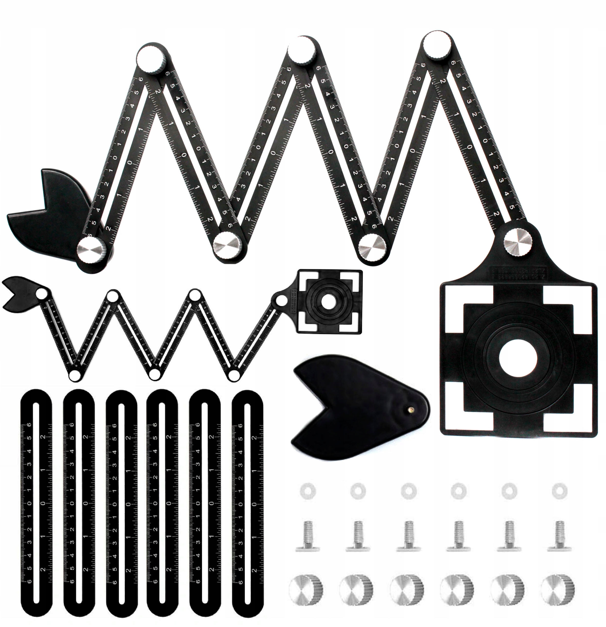 

Znacznik Przymiar Wzornik Szablon Otworów Płytek