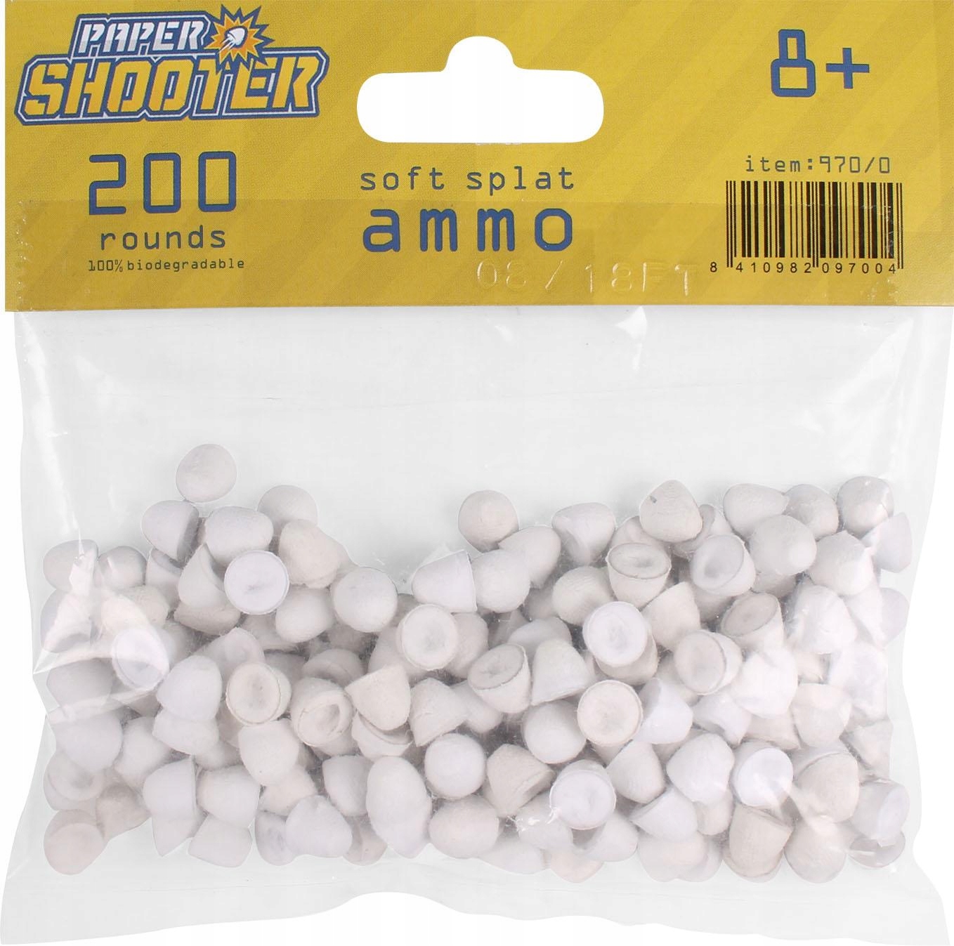 970/0 - Gonher 200 nabojów do strzelania papierem