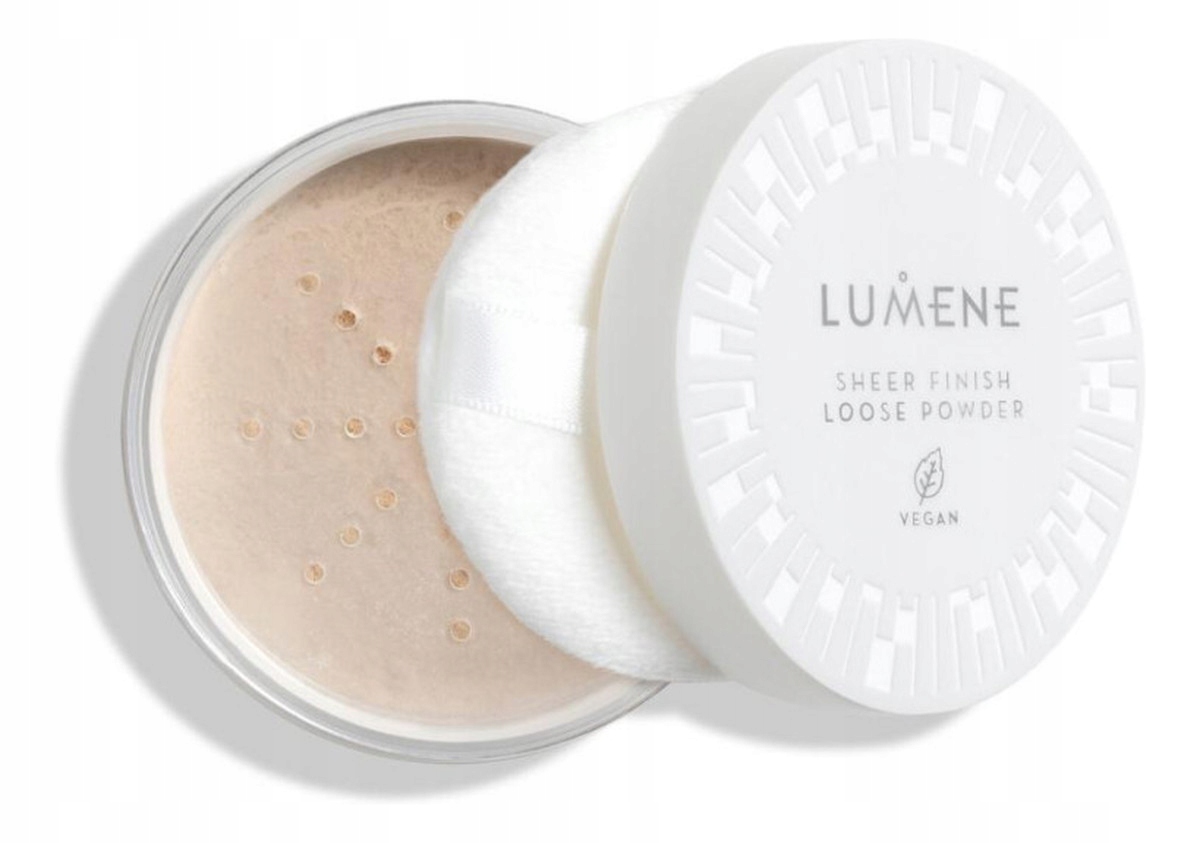 Lumene Nordic Chic Sheer Finish Loose Powder Puder 8g Transparentní (01)