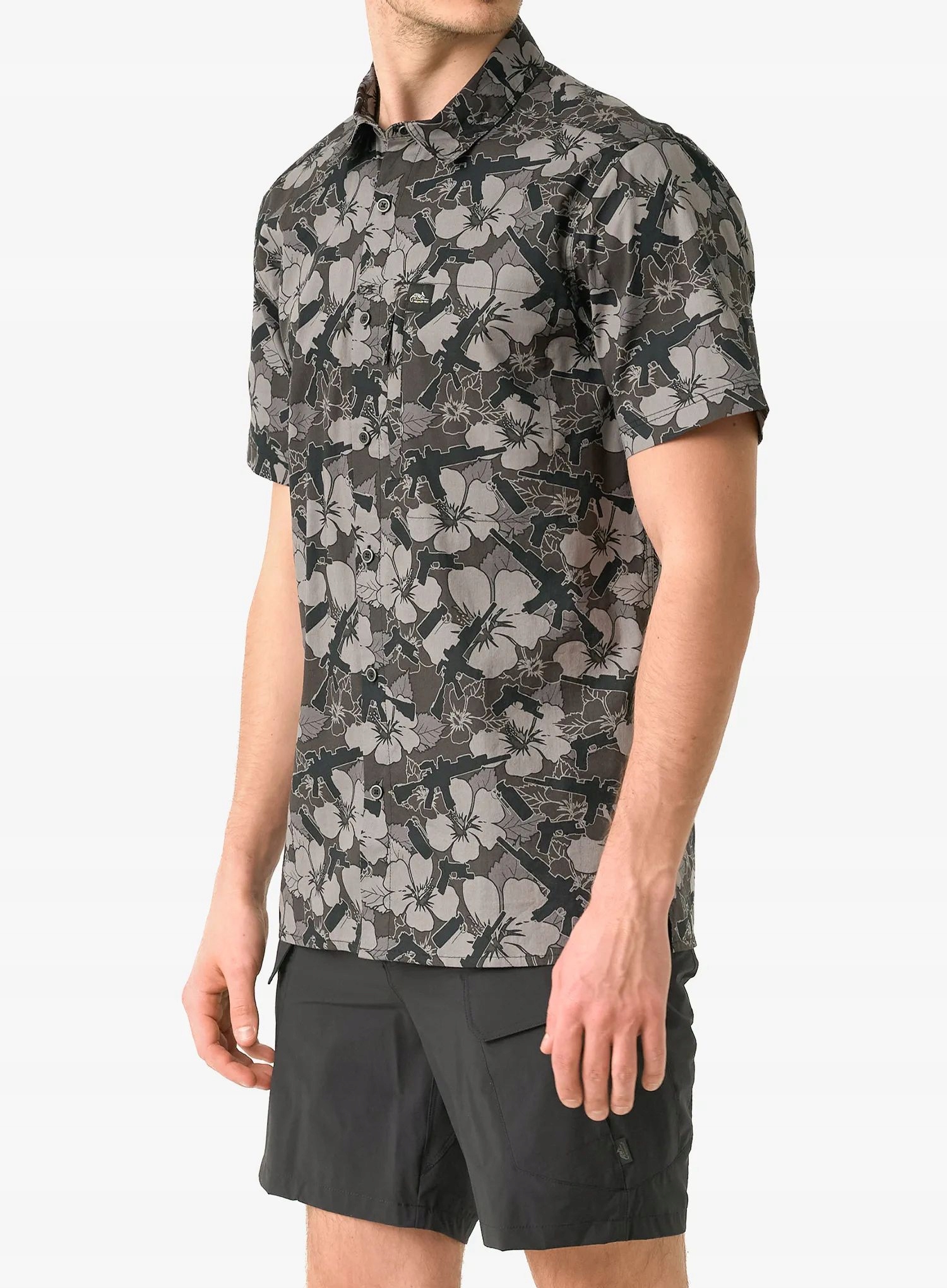Turistická košile Helikon-Tex Tactical Hawaiian Short dark ops M
