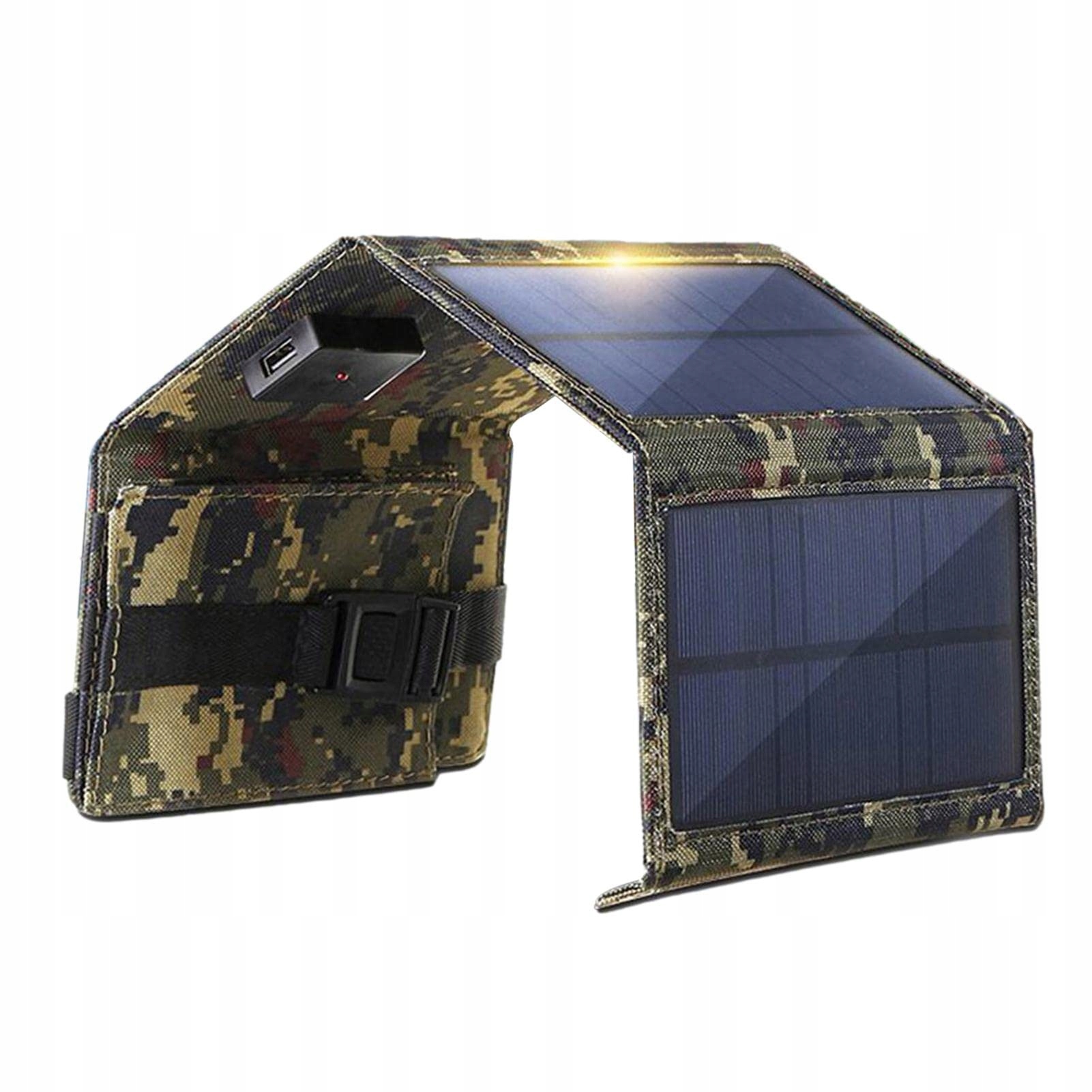 20 W Mini Składana Ładowarka z Panelem Słonecznym Moc 20 W