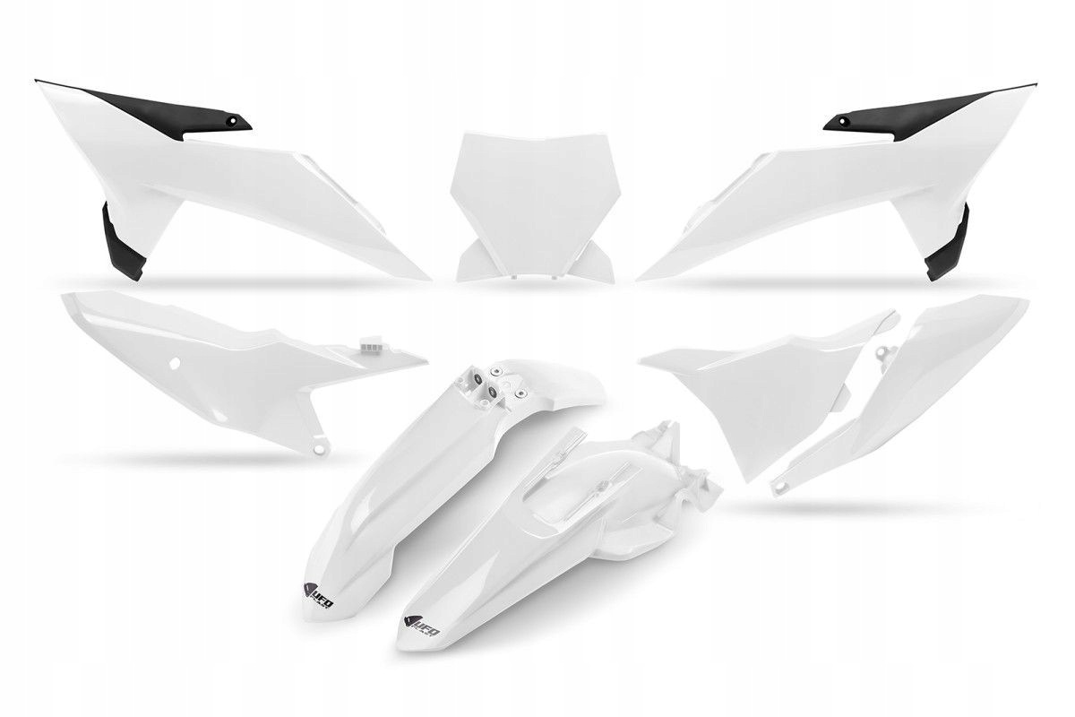 Ufo Sada Plastov S Krytom Lampy Ktm Sx 85 '25-'26 Farba Biela