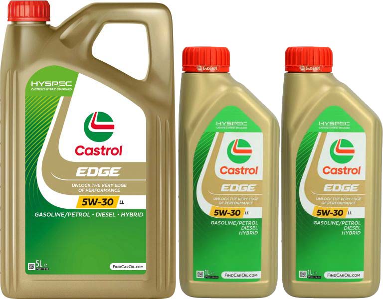 Motorový Olej Castrol Edge 5W30 LL 504.00/507.00 7 L