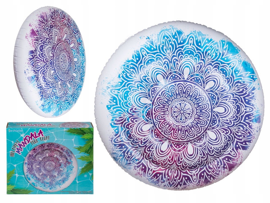 Matrace Na Plavání mandalA Nafukovací 150CM Plážová