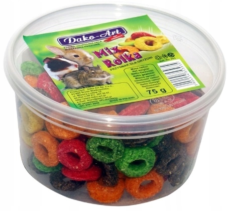 Mix Rolka dla gryzoni 75g