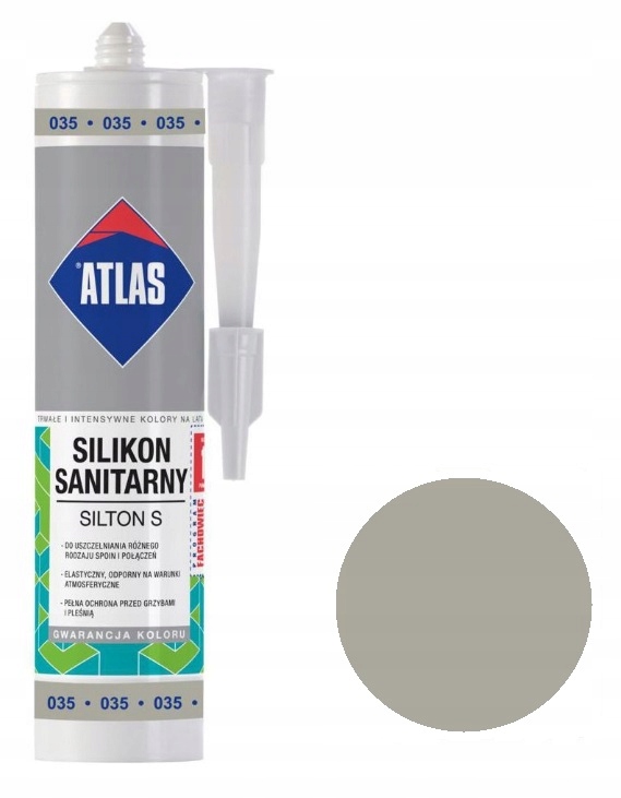 

Atlas Silikon Silton S 280ml 035 Szary