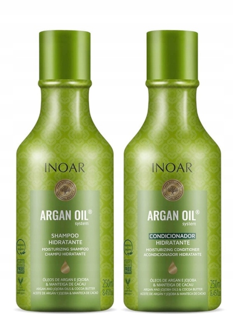Inoar Duo Šampon a kondicionér s arganovým olejem 2 x 250 ml