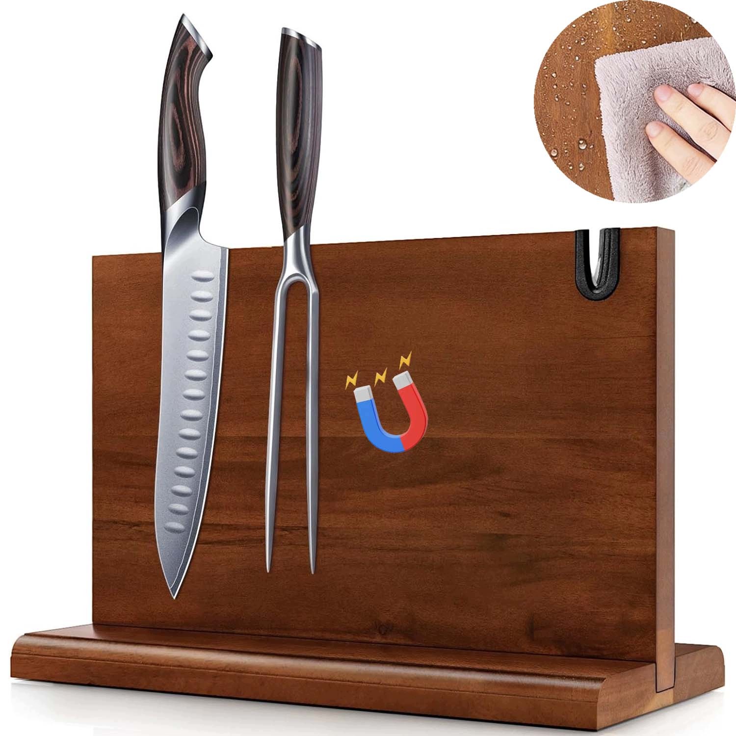 Magnetický Držák Na Nože Oboustranný Magnetický Držák Na Dřevo Na Nože
