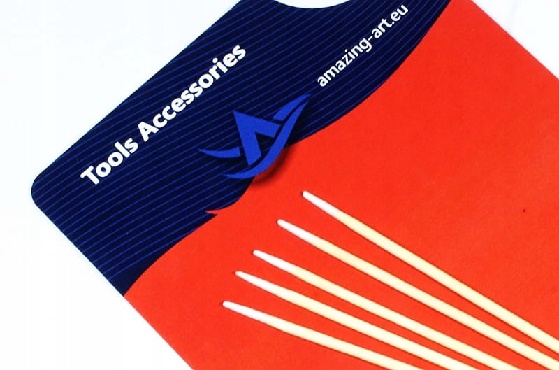 AMAZING ART - 9649 COTTON SWAB MICRO TRIANGULAR 50szt Materiał inny