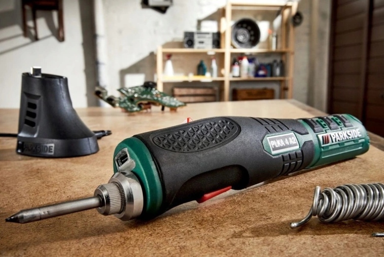 AKUMULATOROWA KOLBA LUTOWNICA PARKSIDE z CYNĄ Zasilanie akumulatorowe