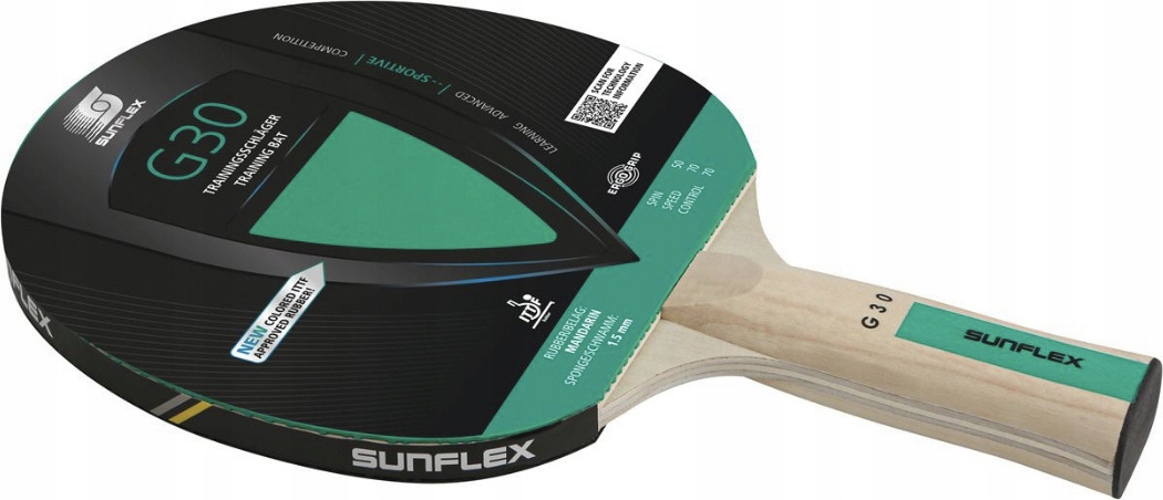 Pálka na stolní tenis Pin-pong Sunflex Tt G30