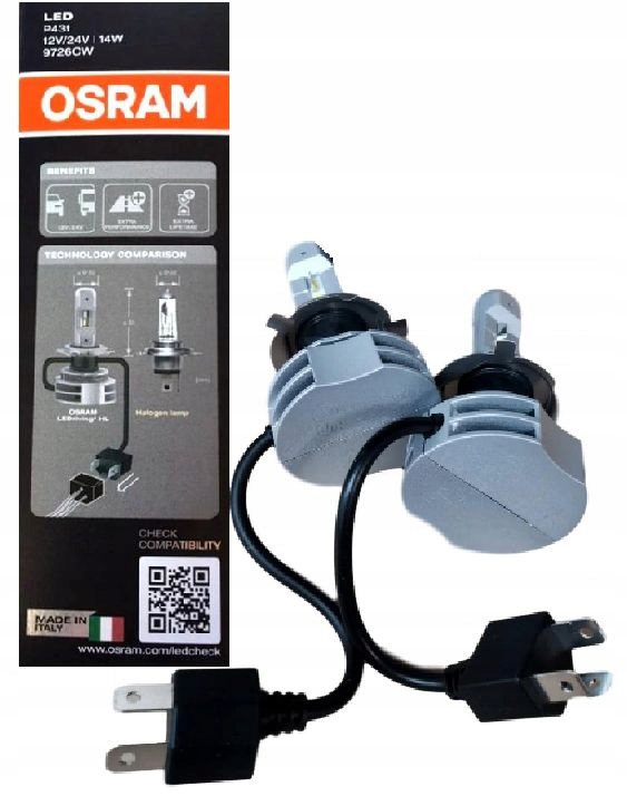 OSRAM 9726CW LEDriving HL H4 Gen2 6000K Off-road 9726CW za 312,46