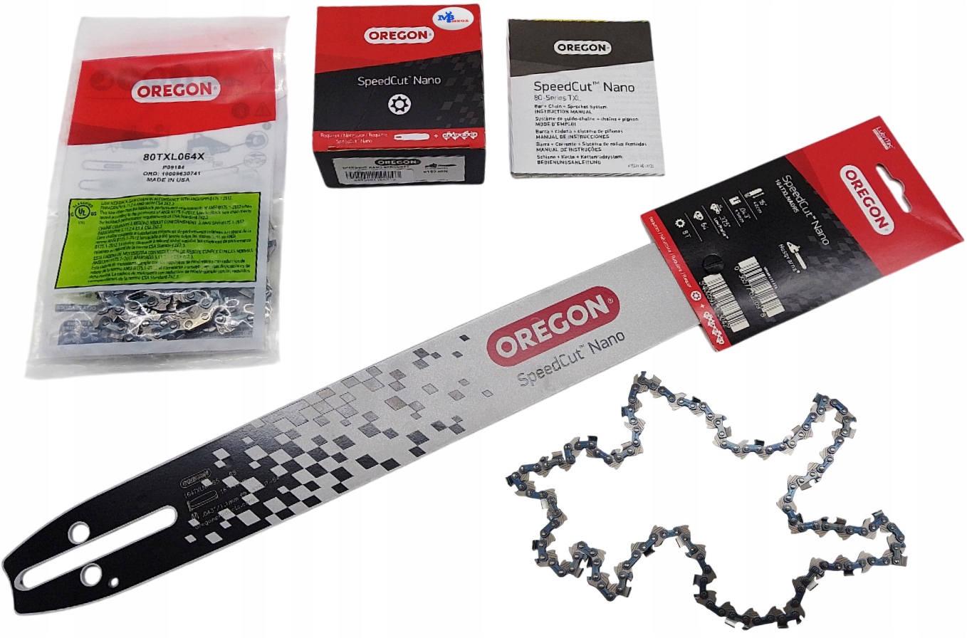 Oregon Prowadnica 40cm Łańcuch 1,1mm 64 og do pilarki Husqvarna T536LiXP