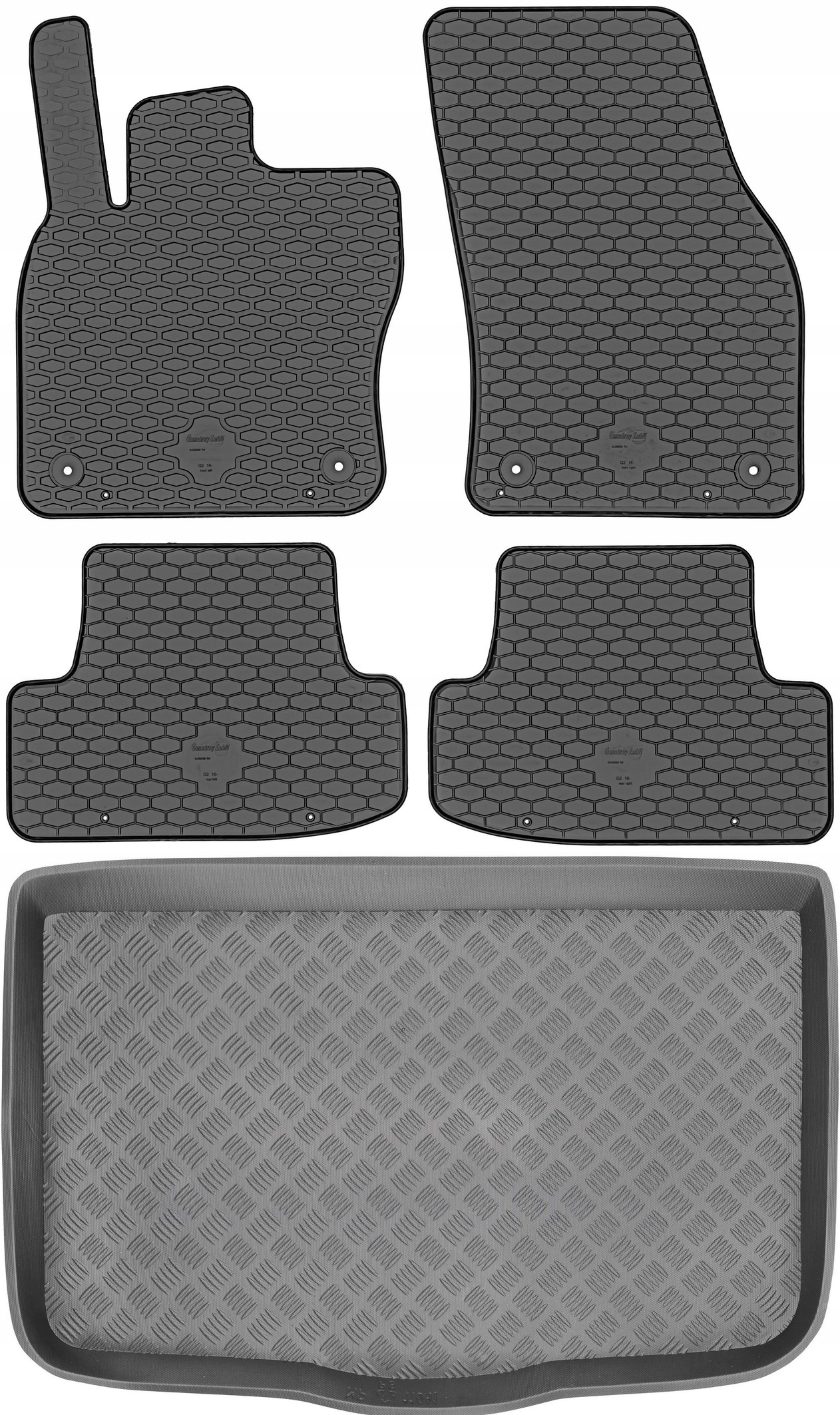 Килимки Max-Килимок резинові 11041+221344 5 el.