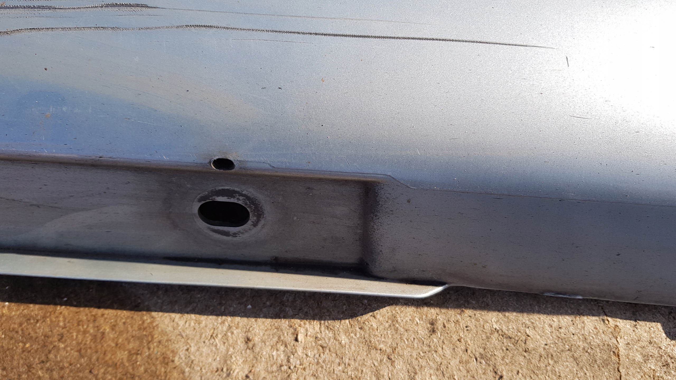 MERCEDES W209 moulding threshold left front 762