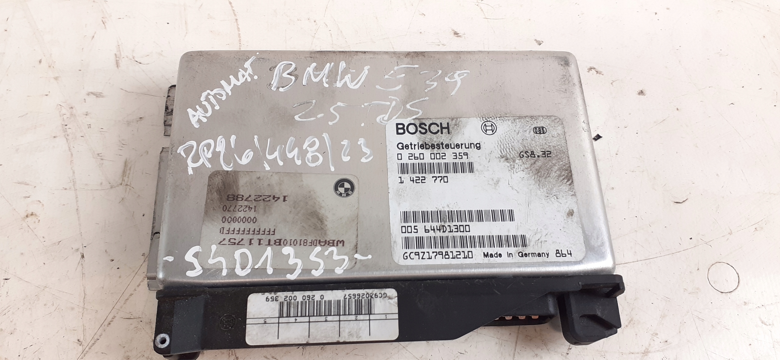 BMW E39 Bedienteil Getriebe getriebe 0260002359