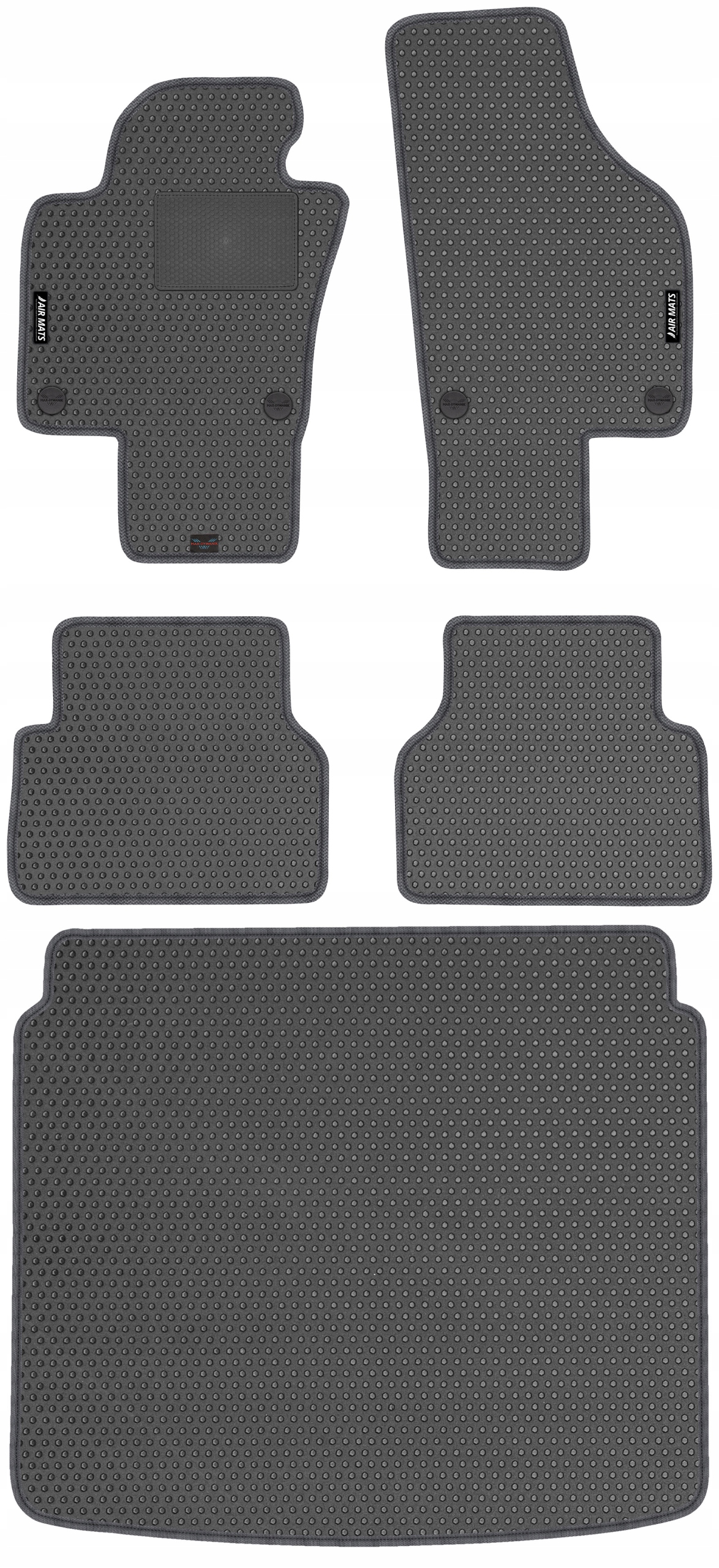 Vw Tiguan I Suv 2007-2015 Sada Koberce Eva rohož Air Mats