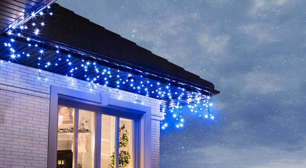

Sople 300 Led Lampki Zewnętrzne IP44 8 Funkcji