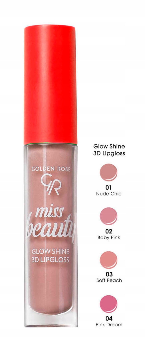 Golden Rose Miss Beauty Błyszczyk GLOW 3D 03 Kod producenta R-MSG-03
