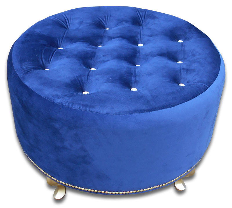 CHESTERFIELD OKRĄGŁA PUFA