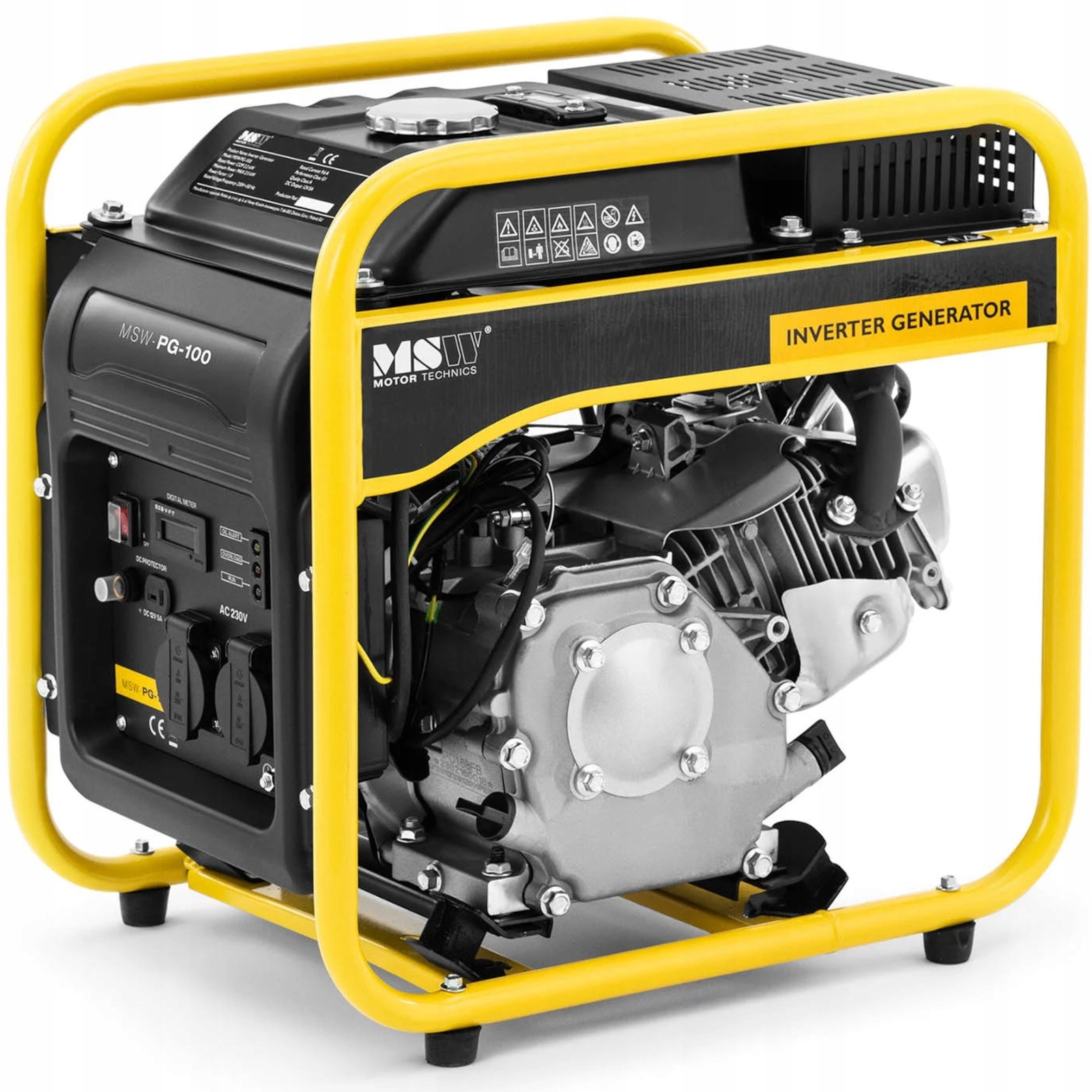Invertorový generátor proudu 5 l 230 V 3600 W Avr