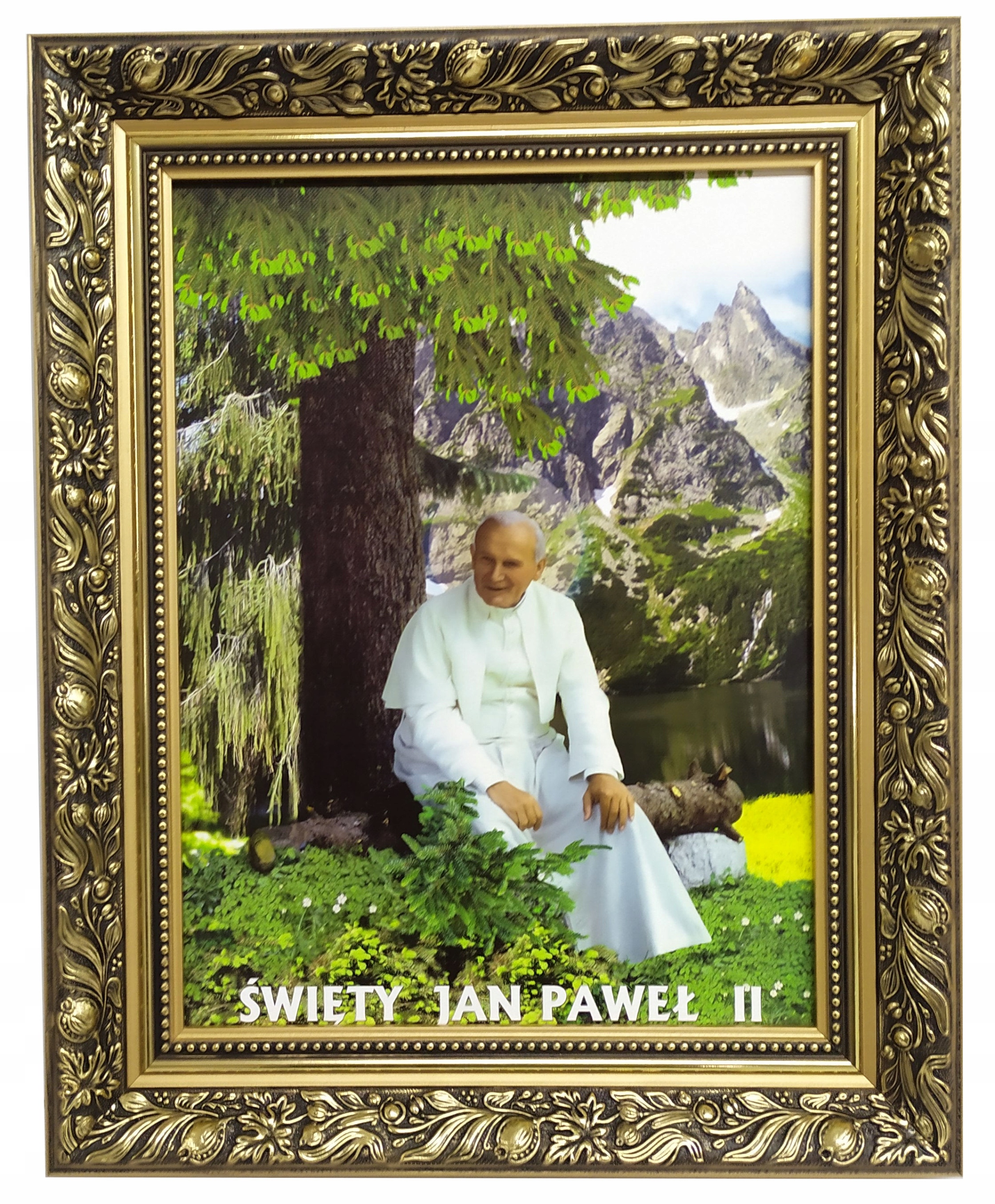 

Święty Obraz Na Ścianę 40X50 Papieża Jana Pawła II