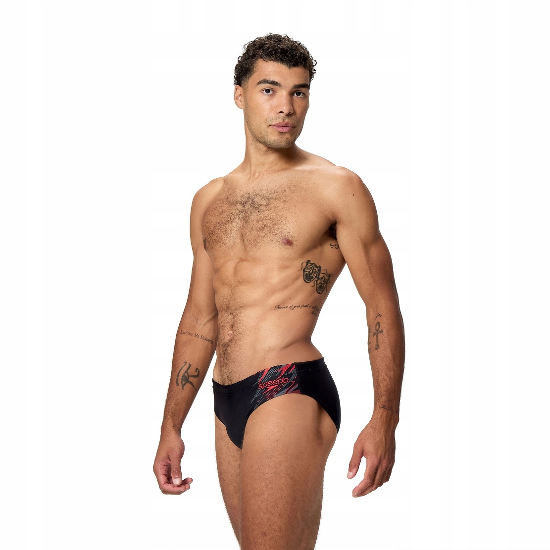 Pánské slipové plavky Speedo Medley Logo Brief r. D3|XS