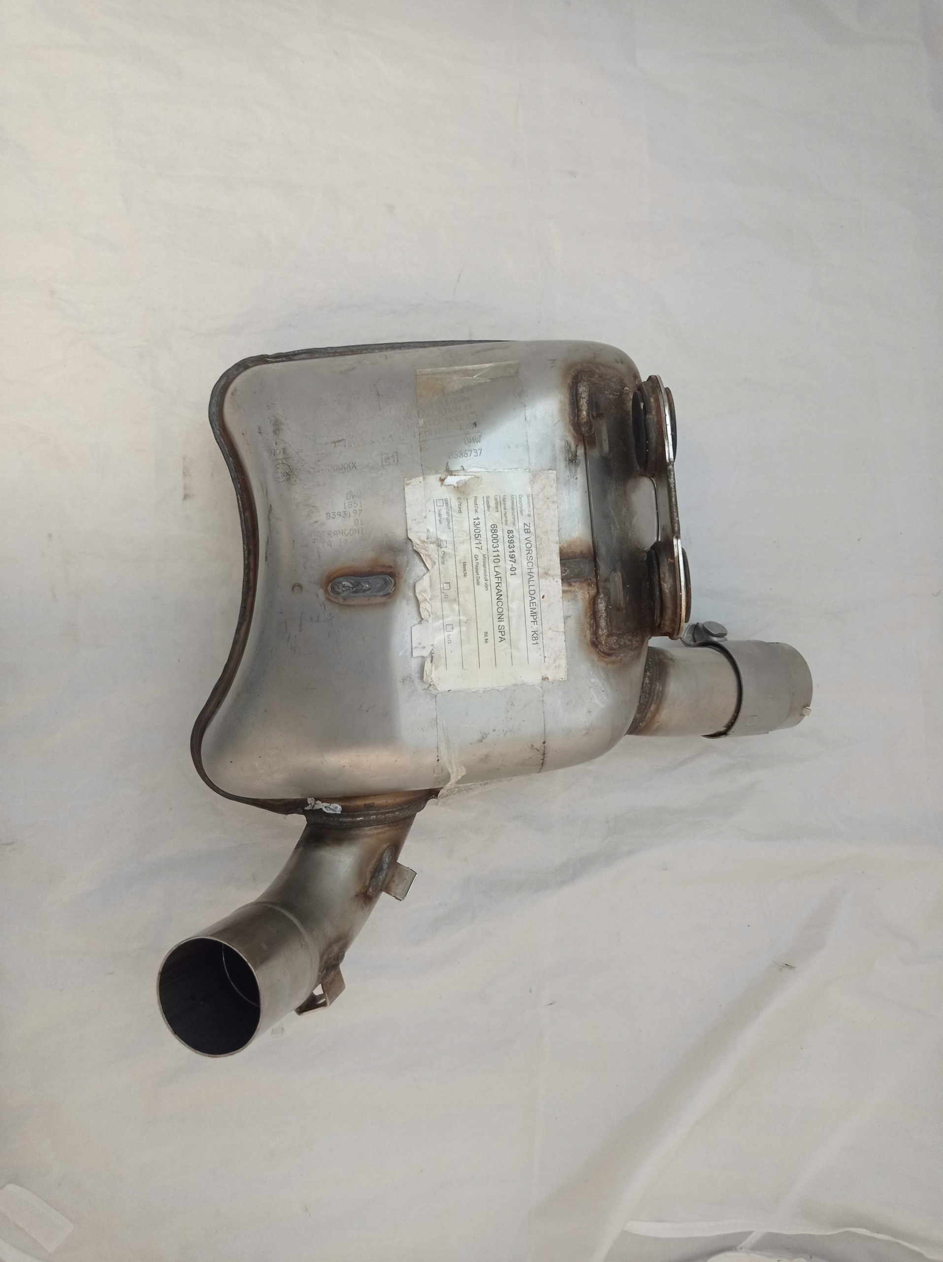 8 393 - Попередній глушник BMW F750GS F850GS K80 K81