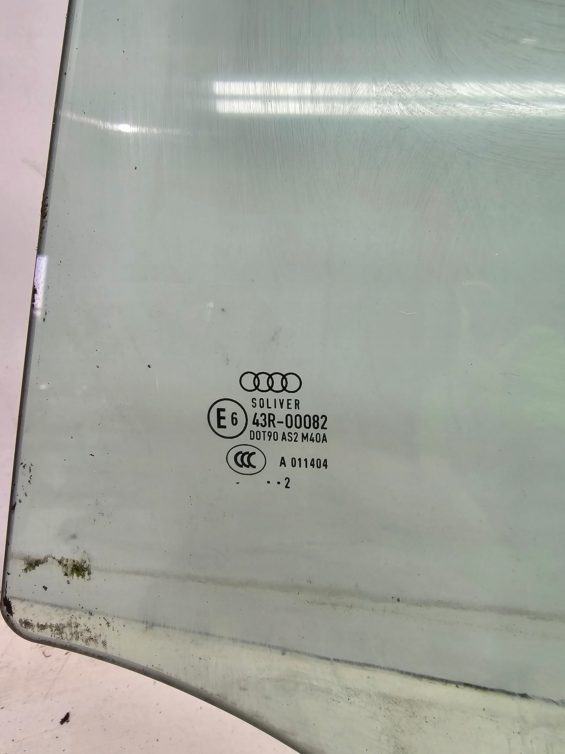 window side door left rear part AUDI A5 SPORTBACK 2012R
