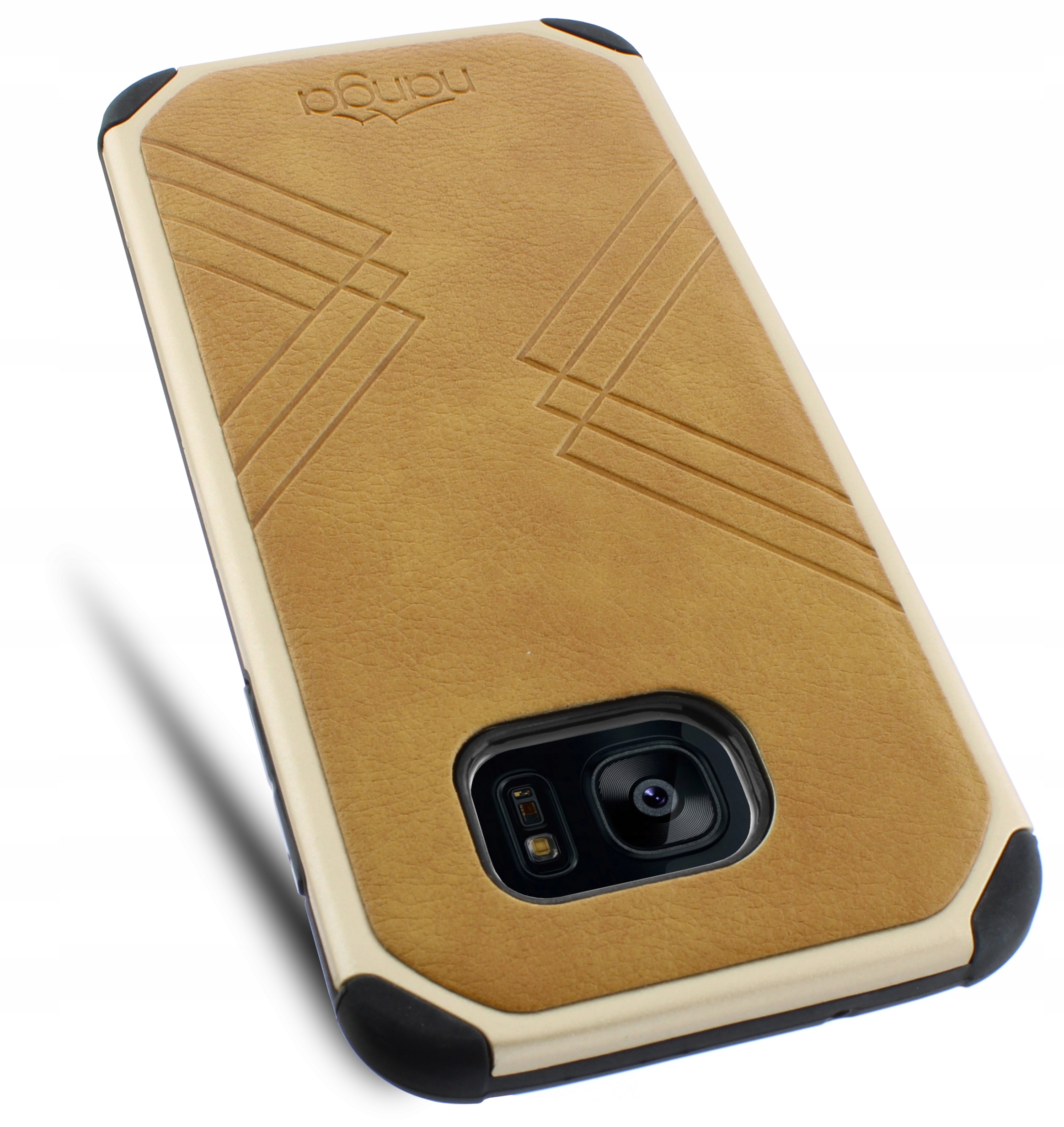 

Etui Skóra Pancerne Biznes Do Galaxy S7 Edge Gold