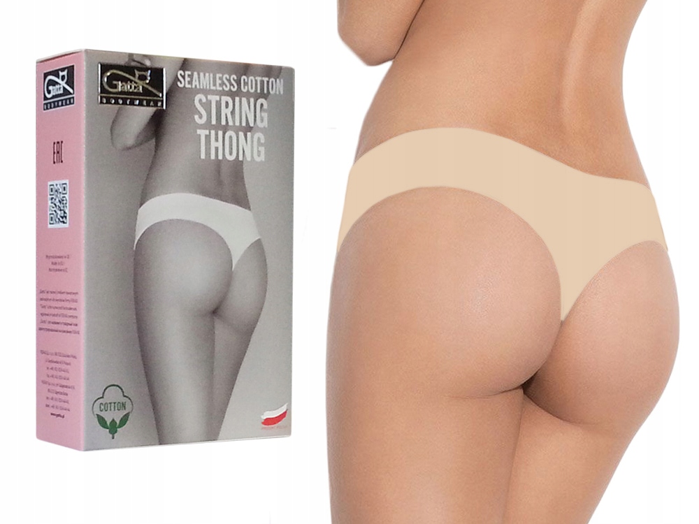 

Stringi majtki Gatta String Thong bawełna light XL