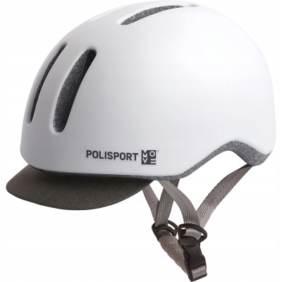 Cyklistická přilba Polisport Commuter L 58-61 cm bílá