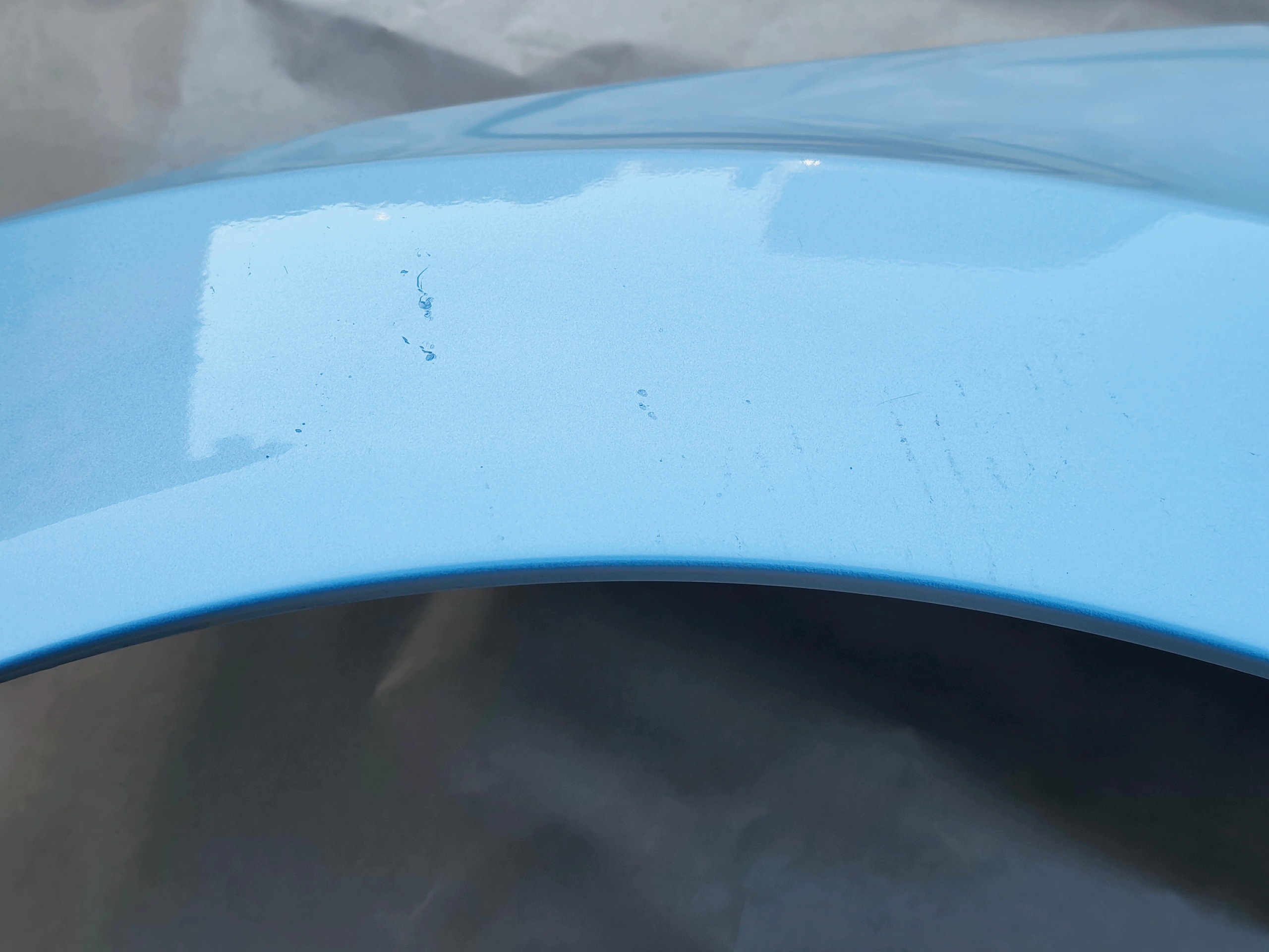 FORD FIESTA MK7 LIFT 2012-2017 fender left front MOONDUST SILVER