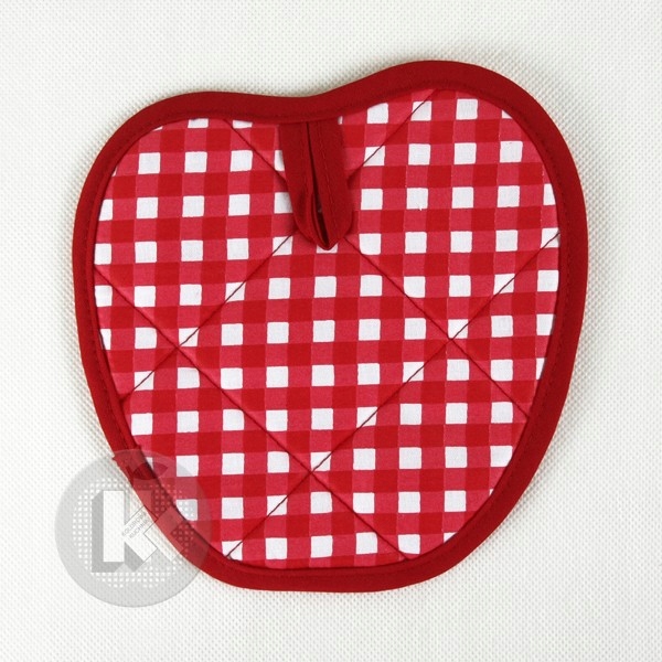 

chwytaki, łapki kuchenne krata czerwona ikea