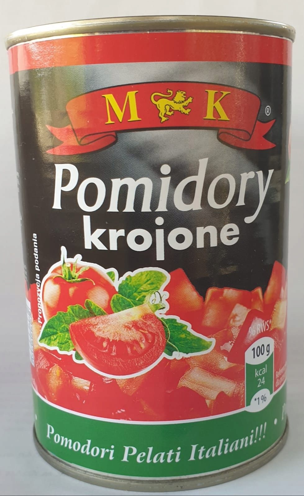 Pomidory krojone, MK, 400g