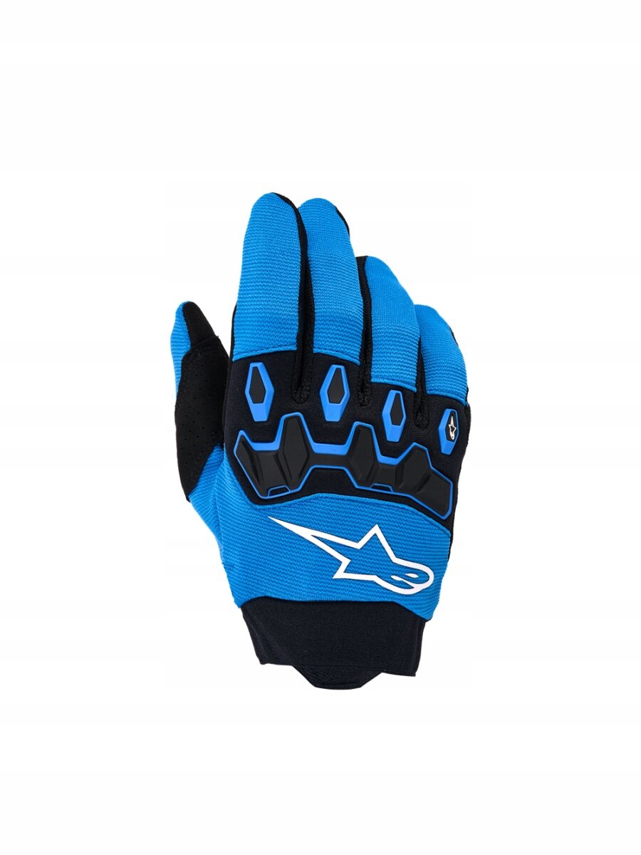 Rękawiczki Dziecięce Na Crossa Alpinestars Youth Full Bore V2 Blue/blck Xxs