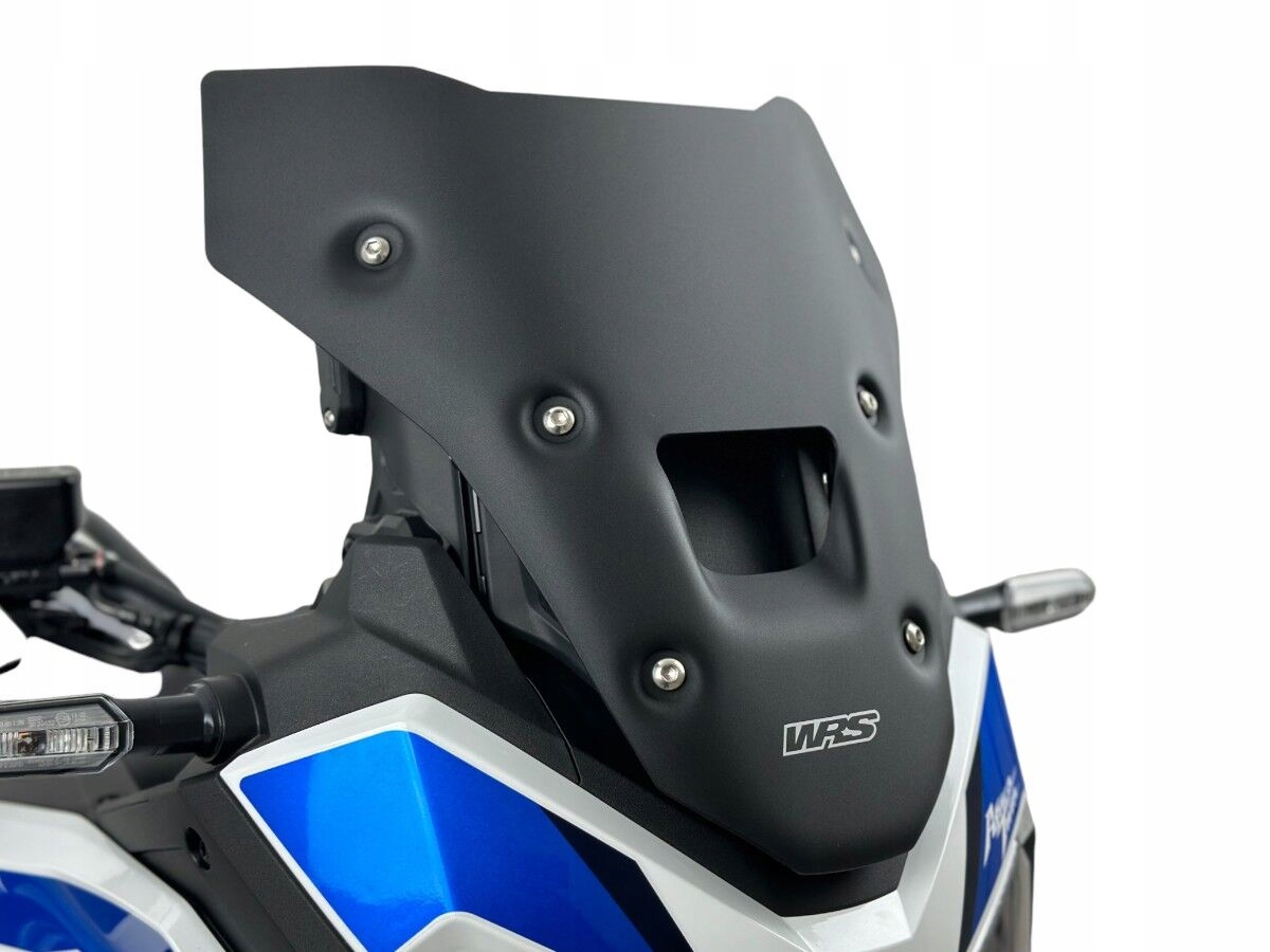 Motocyklové Plexi Wrs Enduro Honda CRF1100L Africa Twin Čierne Matné