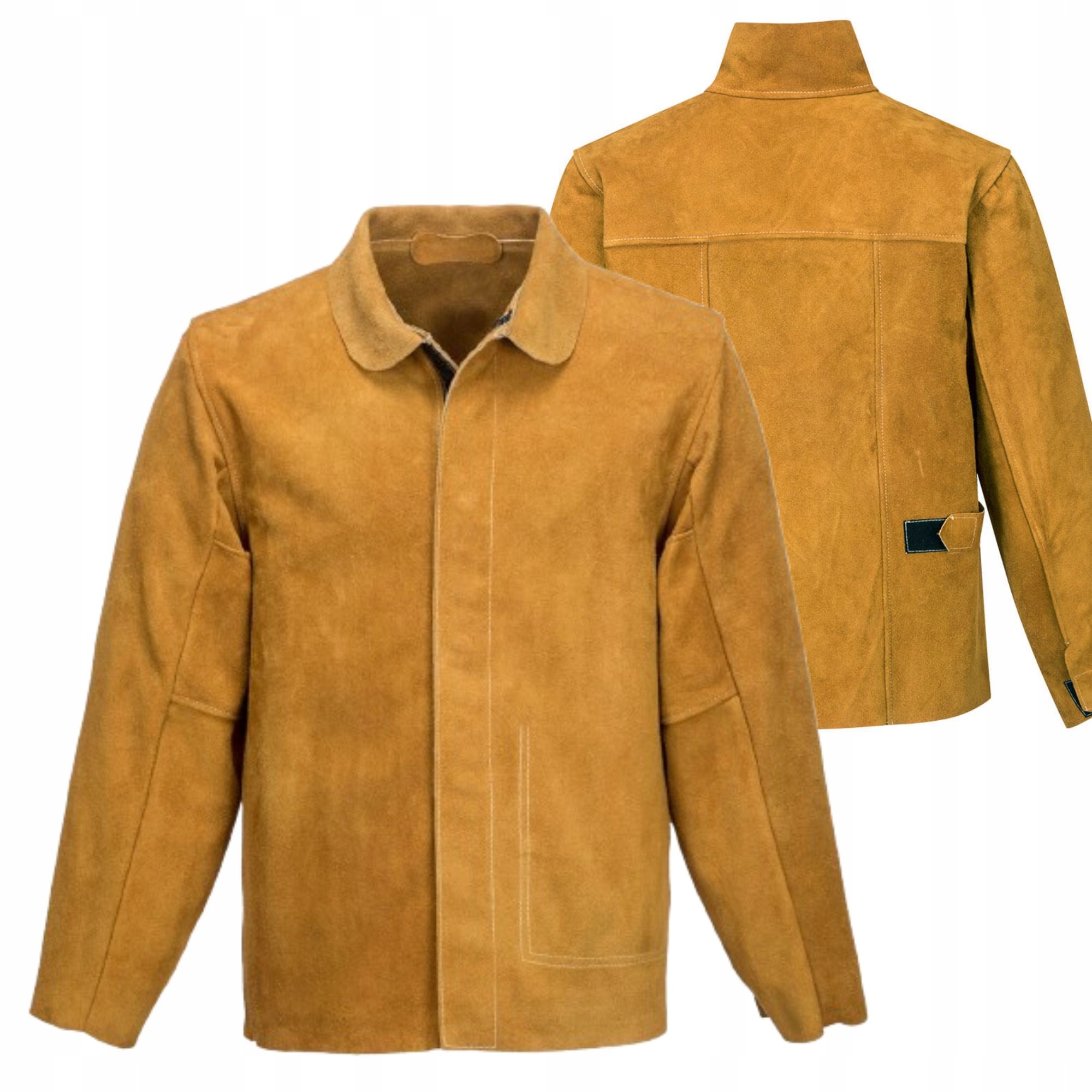 Kurtka spawalnicza skórzana, rozmiar XL