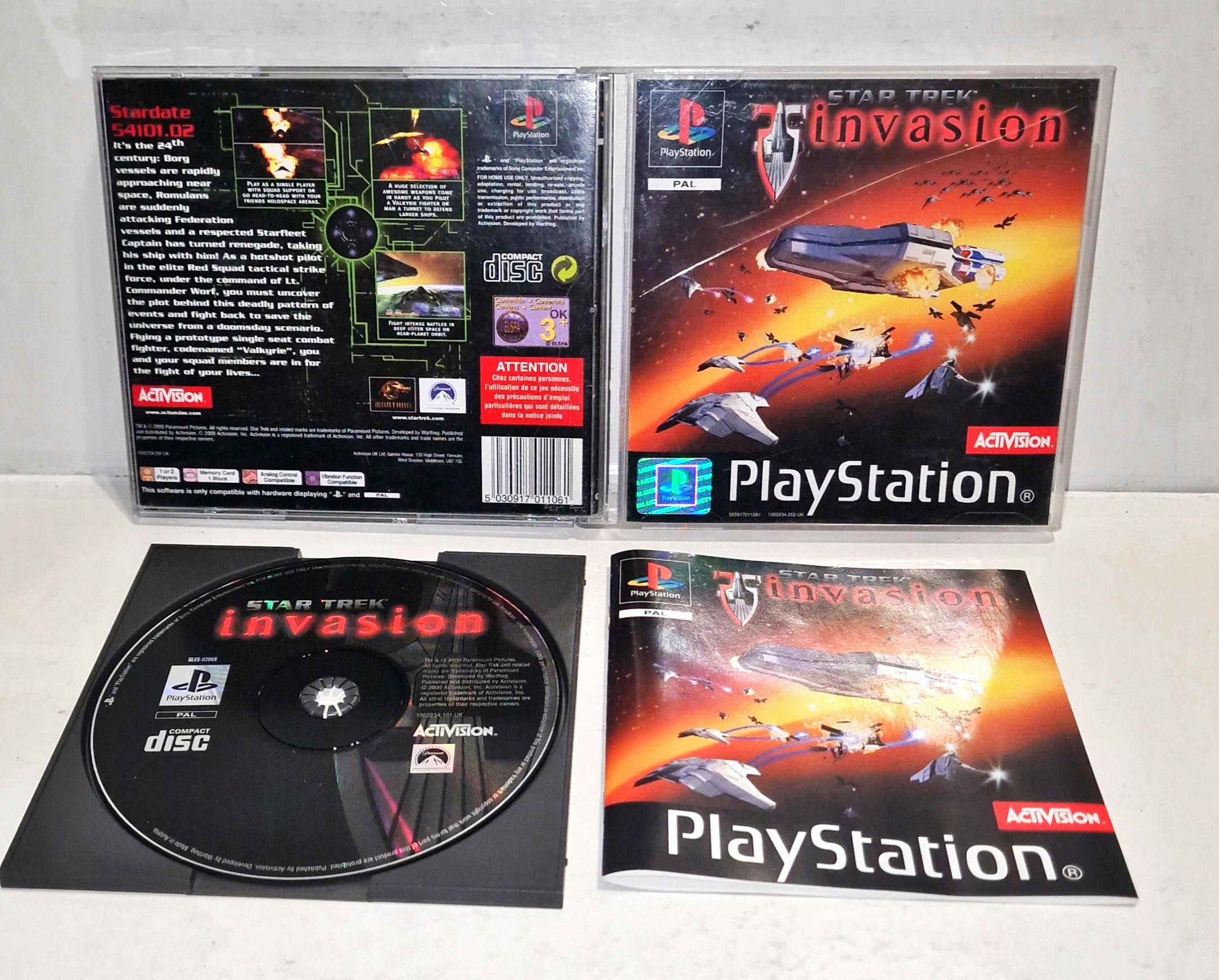 Gra STAR TREK INVASION PSX 3XA