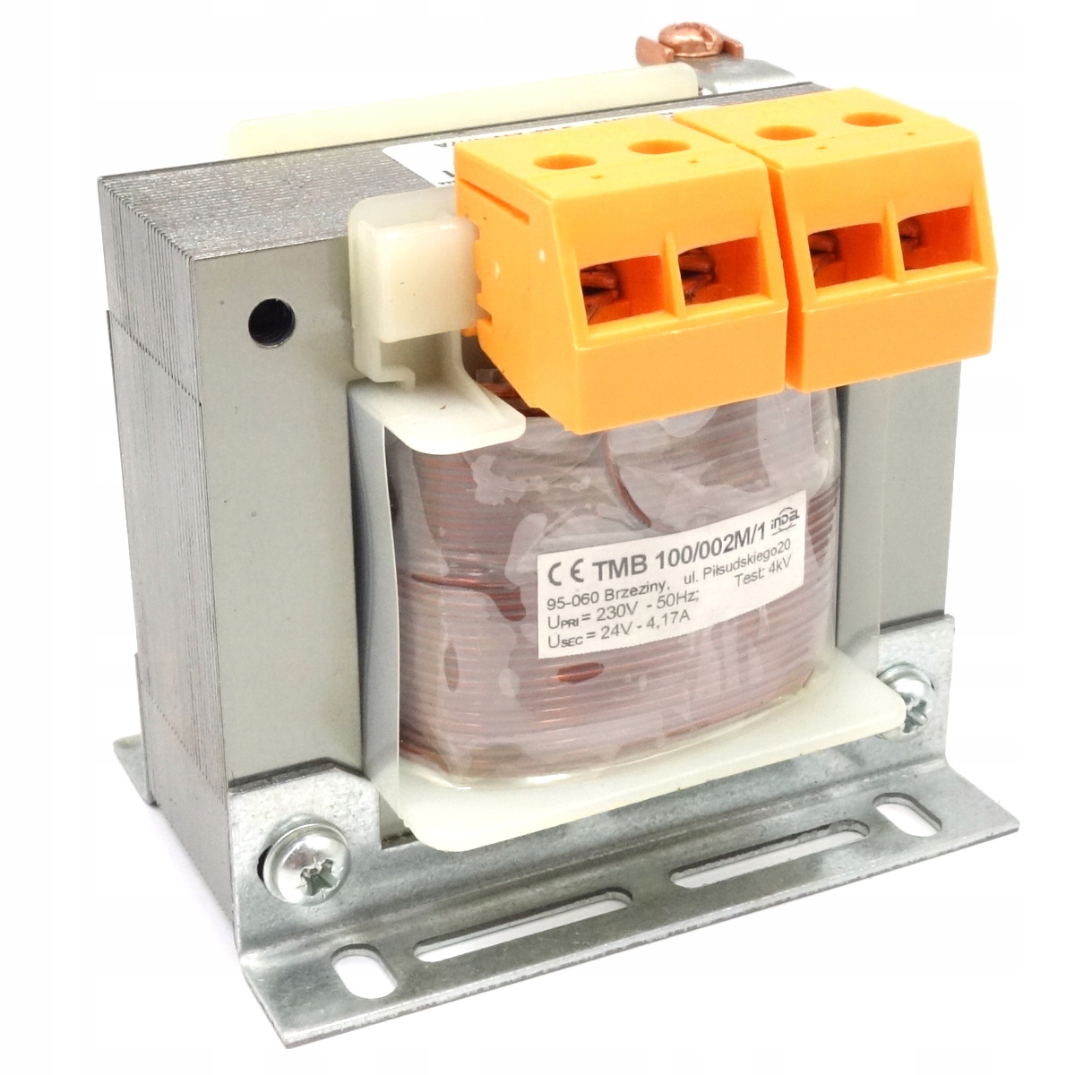 Transformator Sieciowy TMB100/002M/1 230V 24V 4,17A Indel
