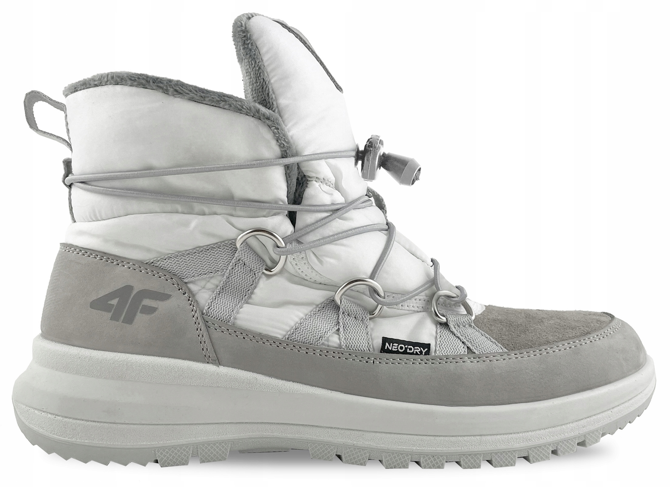 Buty 4F Damskie ZIMOWE Śniegowce WODOODPORNE r. 39 Marka 4F