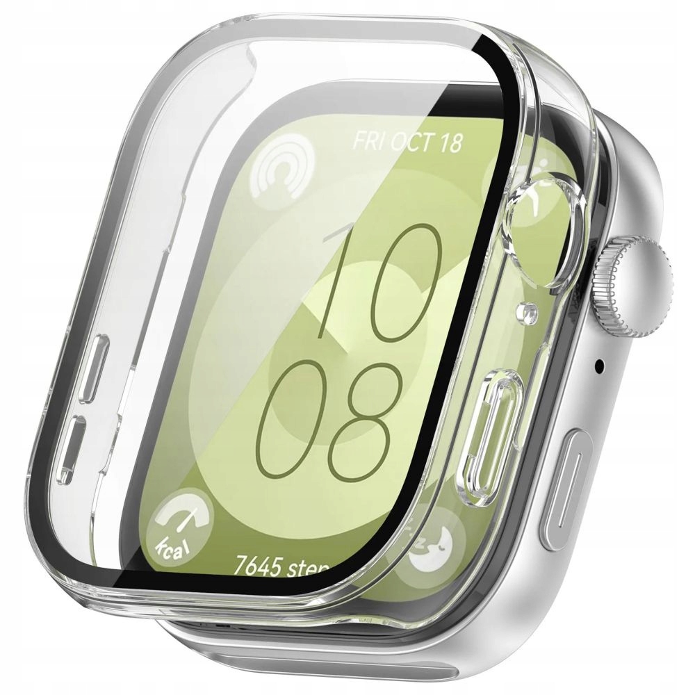 Etui ze szkłem Tech-Protect do Huawei Watch Fit 3 bezbarwne