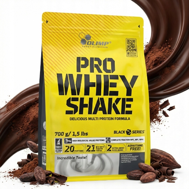 Olimp Pure Whey Isolate 95 Wpi 30 g Bílkoviny Svalová hmota Čokoláda 600 g