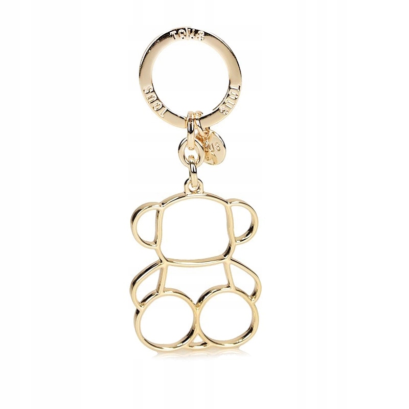 Originální Přívěsek Na Klíče Tous Llavero Silhoutte Bold Bear Golden 2002104258