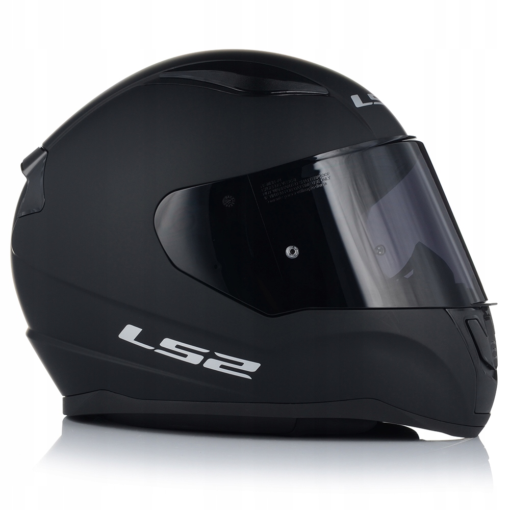 KASK MOTOCYKLOWY LS2 FF353 RAPID II CZARNY MATT 22.06 + CIEMNA SZYBA Homologacja europejska ECE R22-06