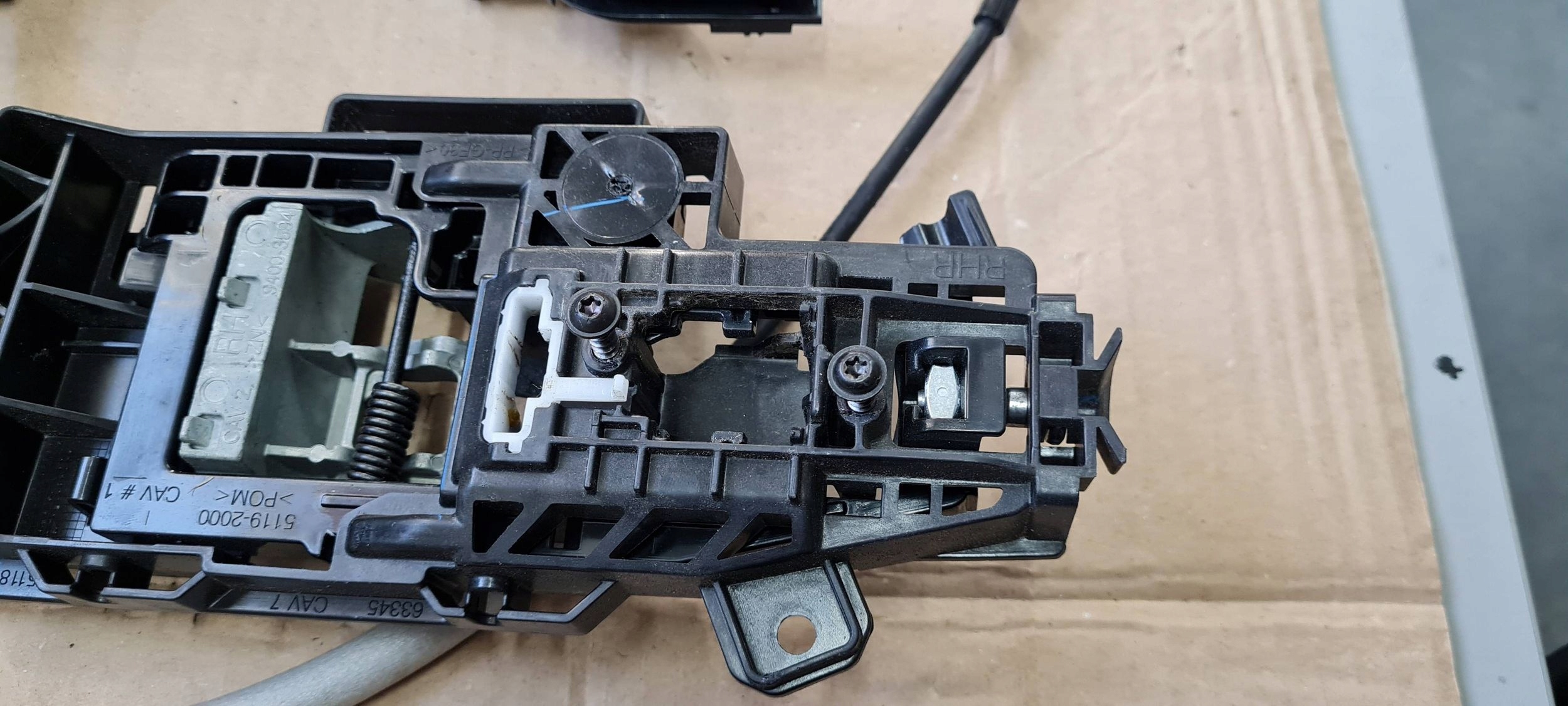 Jeep Grand Cherokee WL 2022 handle door support right right rear part PXJ