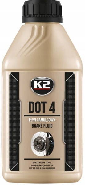 

K2 DOT-4 Płyn hamulcowy klasy DOT4 500g T104